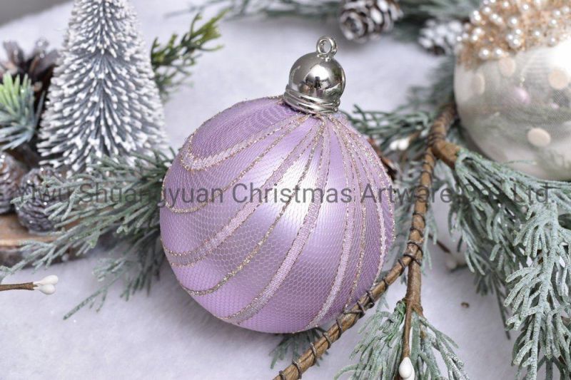 New Design High Sales Christmas Net Ball for Holiday Wedding Party Decoration Supplies Hook Ornament Craft Gifts