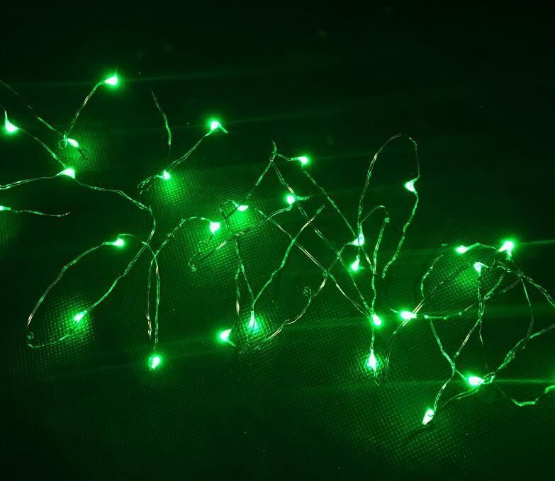 6 Colors 2m LED Strip Copper Wire Christmas Lights for Holiday Decoration