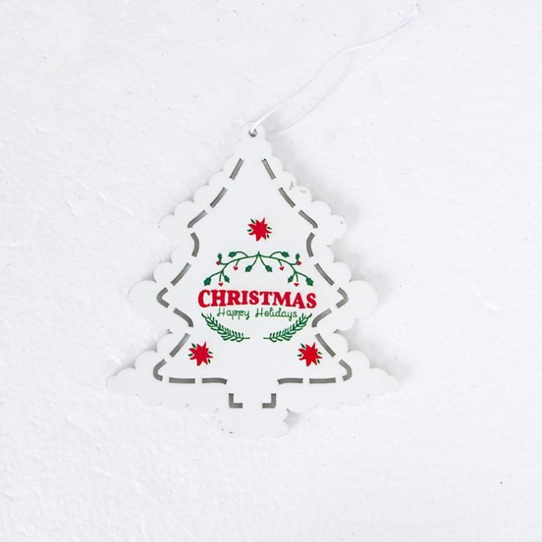 China Supplier Wholesale OEM Wooden Christmas Hanging Wall Decoration