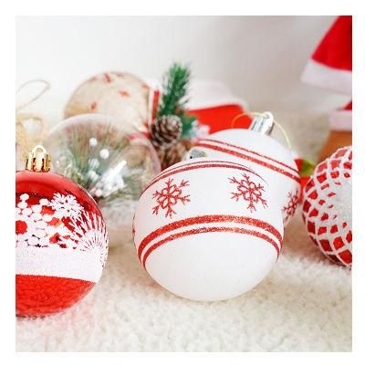 Shatterproof Hanging Wholesale Custom Bulk Luxury DIY Hanging Outdoor Christmas Decoration Balls with Logo