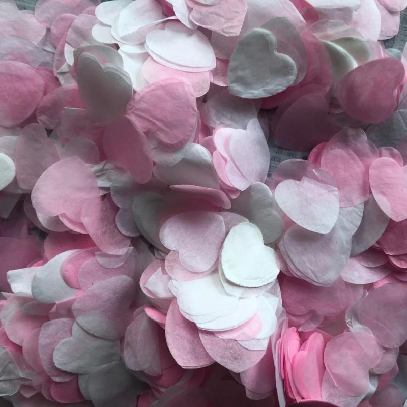 Party Supplier Wedding Heart Confetti Paper Confetti for Decoration