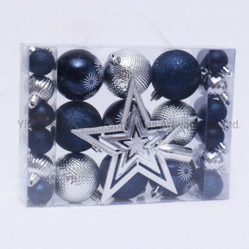 Shatterproof Ball Ornaments Christmas Tree Decoration Balls Set for Party