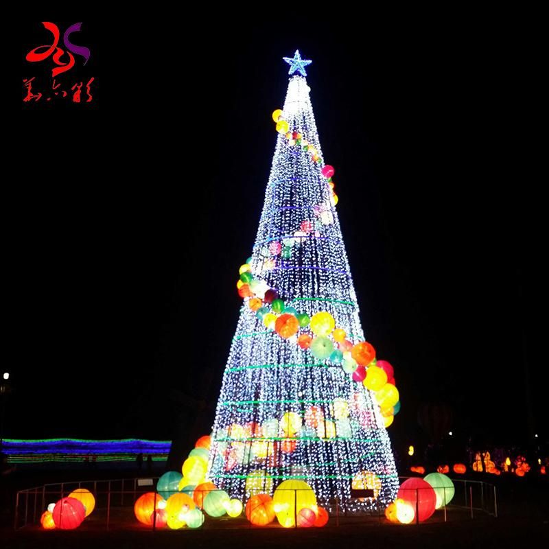 Holiday Decoration PVC Lighting Christmas Tree