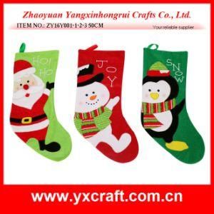 Christmas Decoration (ZY16Y001-1-2-3 50CM) Christmas Stocking Christmas Stocking Holders