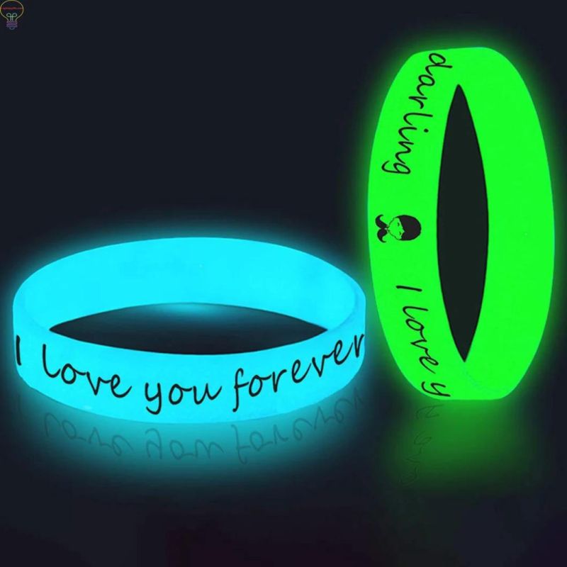 Silicone Bracelets Glow in The Dark Silicone Wristband