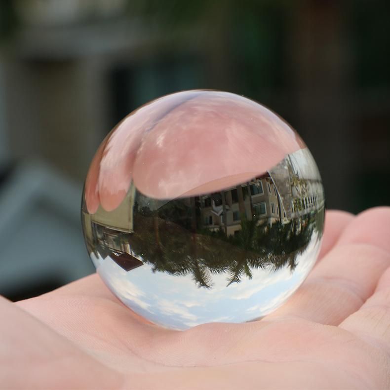 Cheap Crystal Balls Customized Crystal Glass Ball Decoration Ks120401