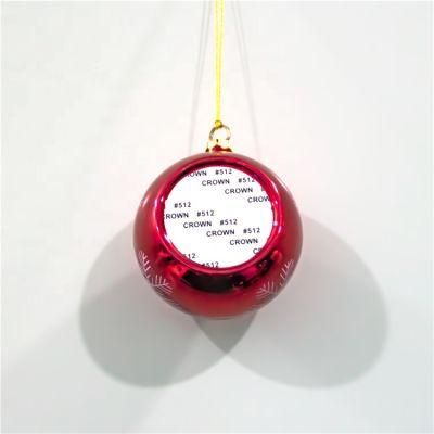 Christmas Ornaments Round Plastic Christmas Ball