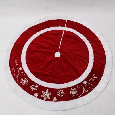Wholesale Luxury Style High Quality Christmas Tree Best Companion Christmas Tree Skirt Cover