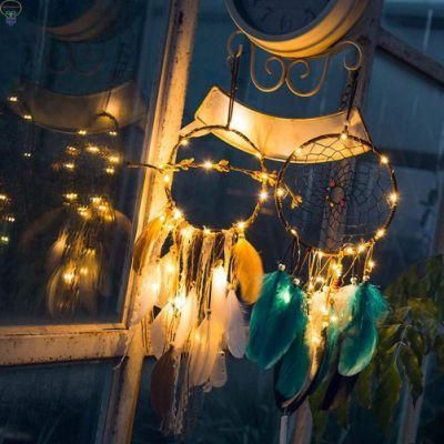 LED Glowing Dream Catcher Fashion Jewelry Wall Decoration