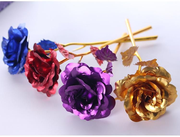 Amazon Hot Sale 24K Golden Rose 2022 Valentines Day Boxes Gifts for Women