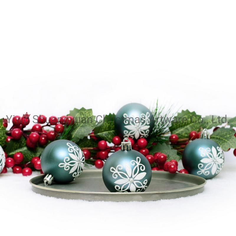 New Design Christmas Ball for Holiday Wedding Party Decoration Supplies Hook Ornament Craft Gifts