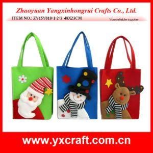 Christmas Decoration (ZY15Y010-1-2-3) Christmas Non Woven Bag Gift Bag