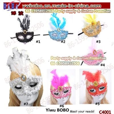 Carnival Costume Feather Mask Party Mask Party Supply Birthday Halloween Party Products (C4001)
