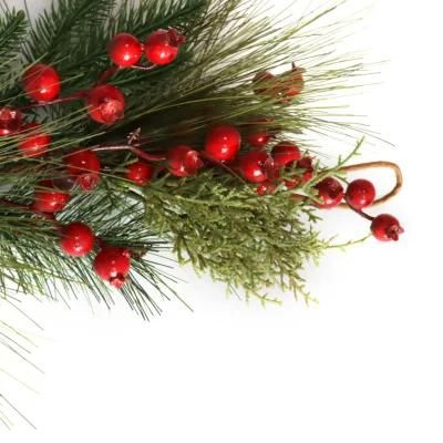 Christmas Decorative Fruits Plastic Flower Berries