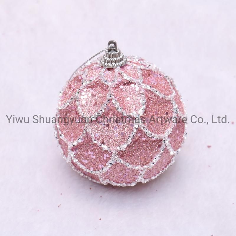 New Design High Sales Christmas Foam Flower Ball for Holiday Wedding Party Decoration Supplies Hook Ornament Craft Gifts