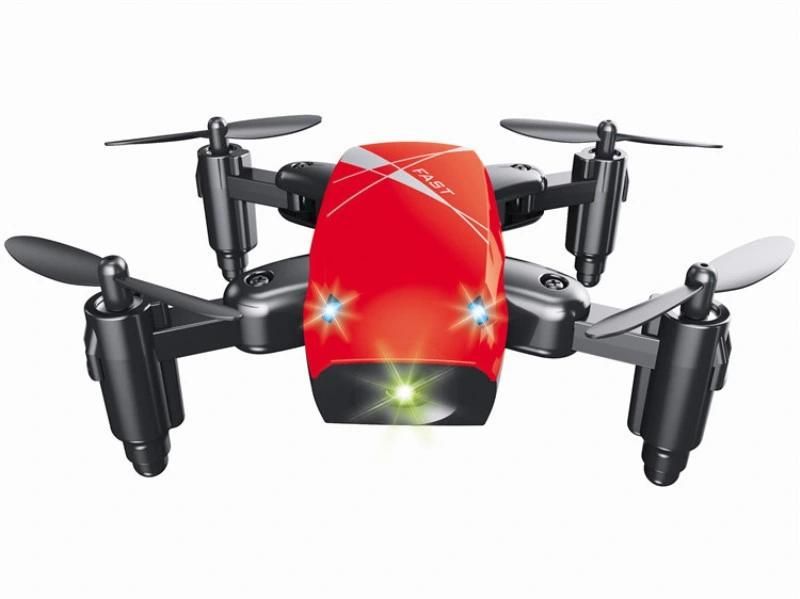 Mini Drone RC Micro Pocket Switchable Controller Helicopter Kids Toys
