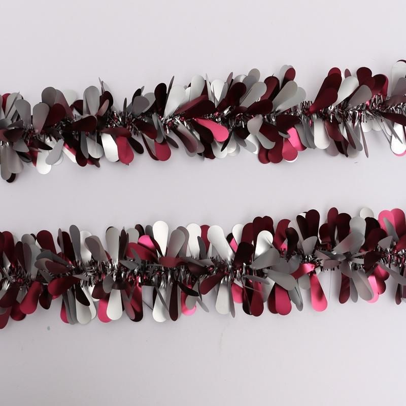Best Christmas Tree Companion 2m High Quality Rose Color Pet Tinsel
