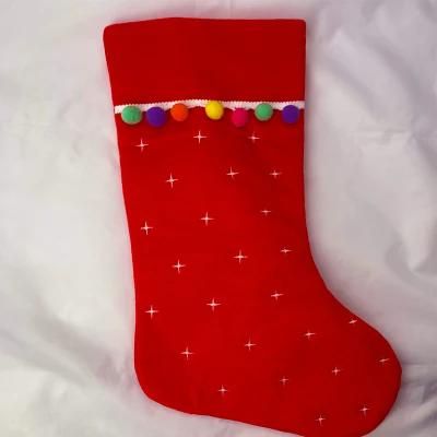 2022 Hot Sale Christmas Stocking for Embroidery in Bulk