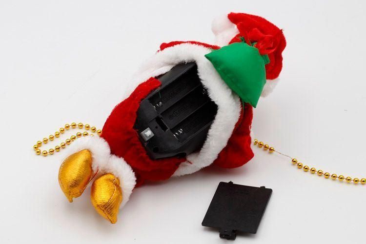 Dropshipping & Wholesales Climbing Bead Santa Claus Musical Electric Doll