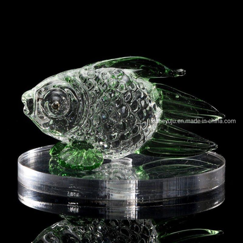 Crystal Glass Fish for Christmas Gifts for Kids & Promotion