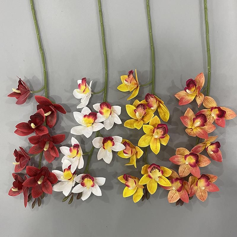 Artificial Phalaenopsis Flower Wholesale Arificila 3D Print Orchid Flower