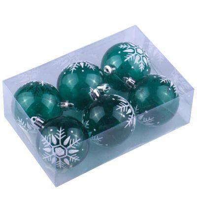 Green Plastic Christmas Balls Christmas Ornaments Balls