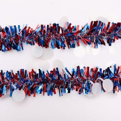 New Design Pet Christmas Tinsel Garland Christmas Home Decoration