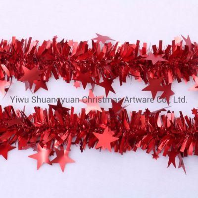 Pet Christmas Tinsel Garland Tree Hanging Ornaments