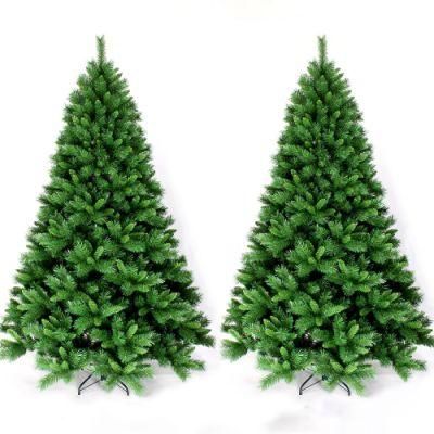 Yh1953 Factory Wholesale Customized Christmas PVC Pine Needle Christmas Tree