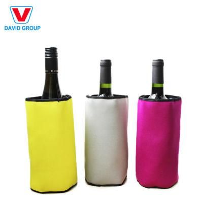 Promotional Single Magic Individual Gel Wine Bottle Cooler Wrap Pack