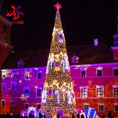 Outdoor Customized LED Lighting 3D Christmas Tree Motif Light