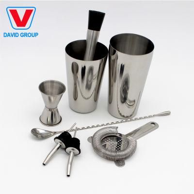 2021 Hot Selling Items Barware Stainless Steel Cocktail Shaker