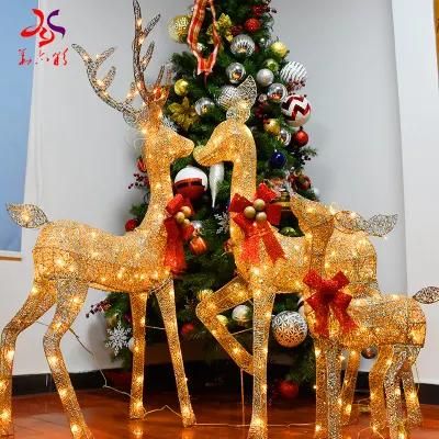 Wholesale Customizable LED Reindeer Lighting Products with Factory Price