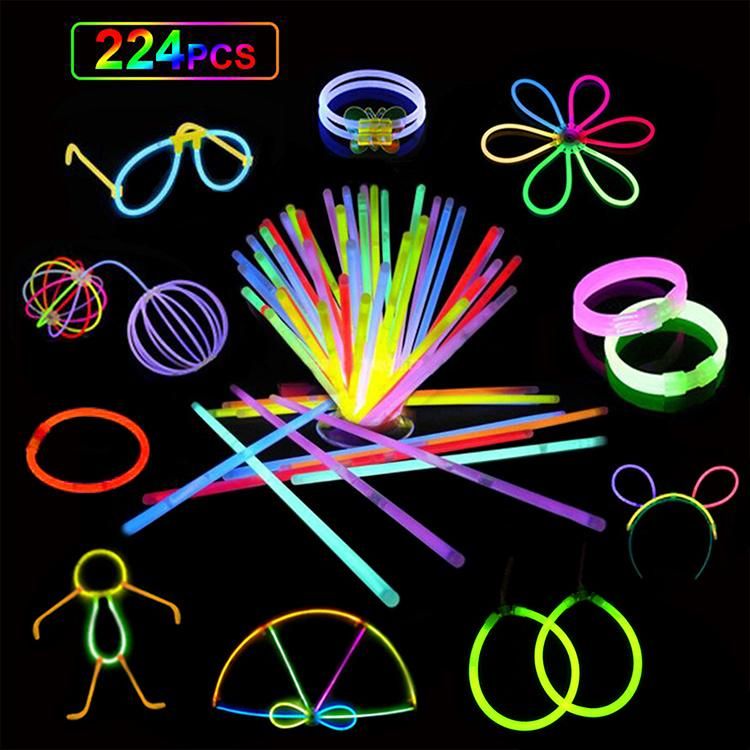 Neon Fluorescence Lollipop Intubation Glow Light Stick/Lollipop Dedicated Fluorescence Stick