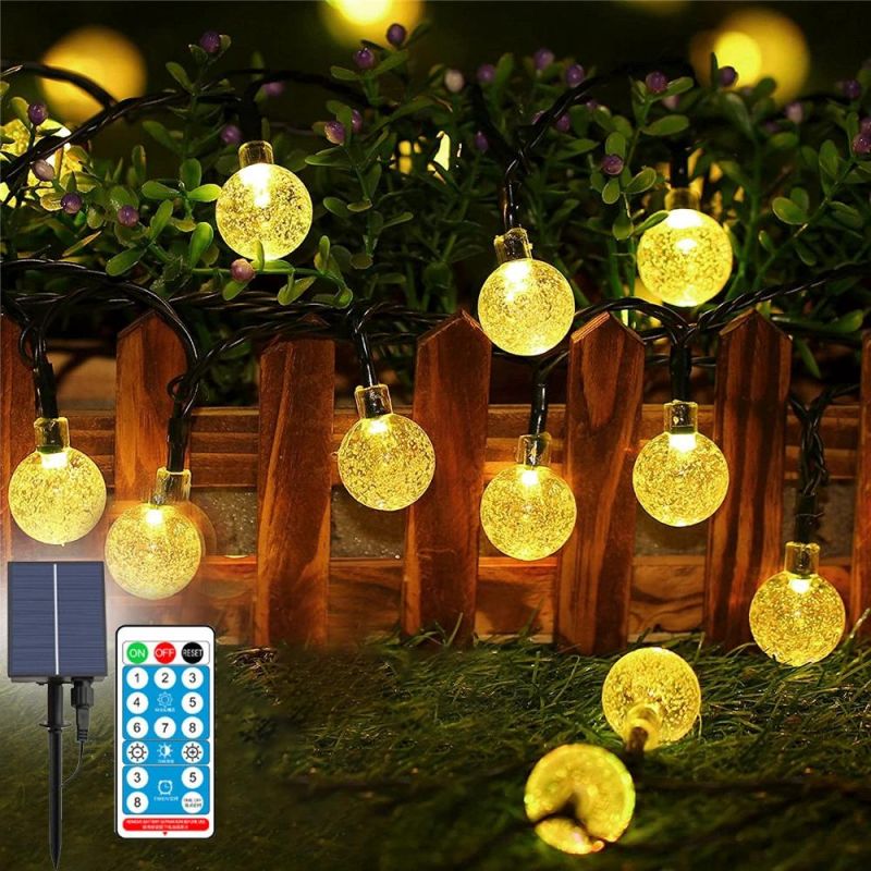 High Quality Popular Factory Direct Sale Best Christmas Yard Decoration Bauble Solar Light