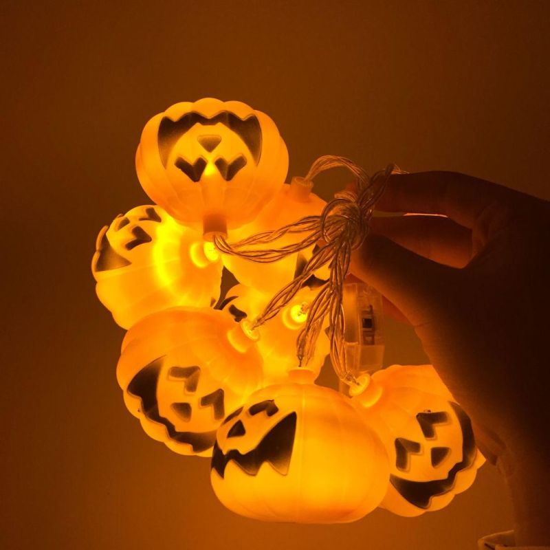 LED Pumpkin Lights Pumpkin Lamp String Pumpkin Solar Lights