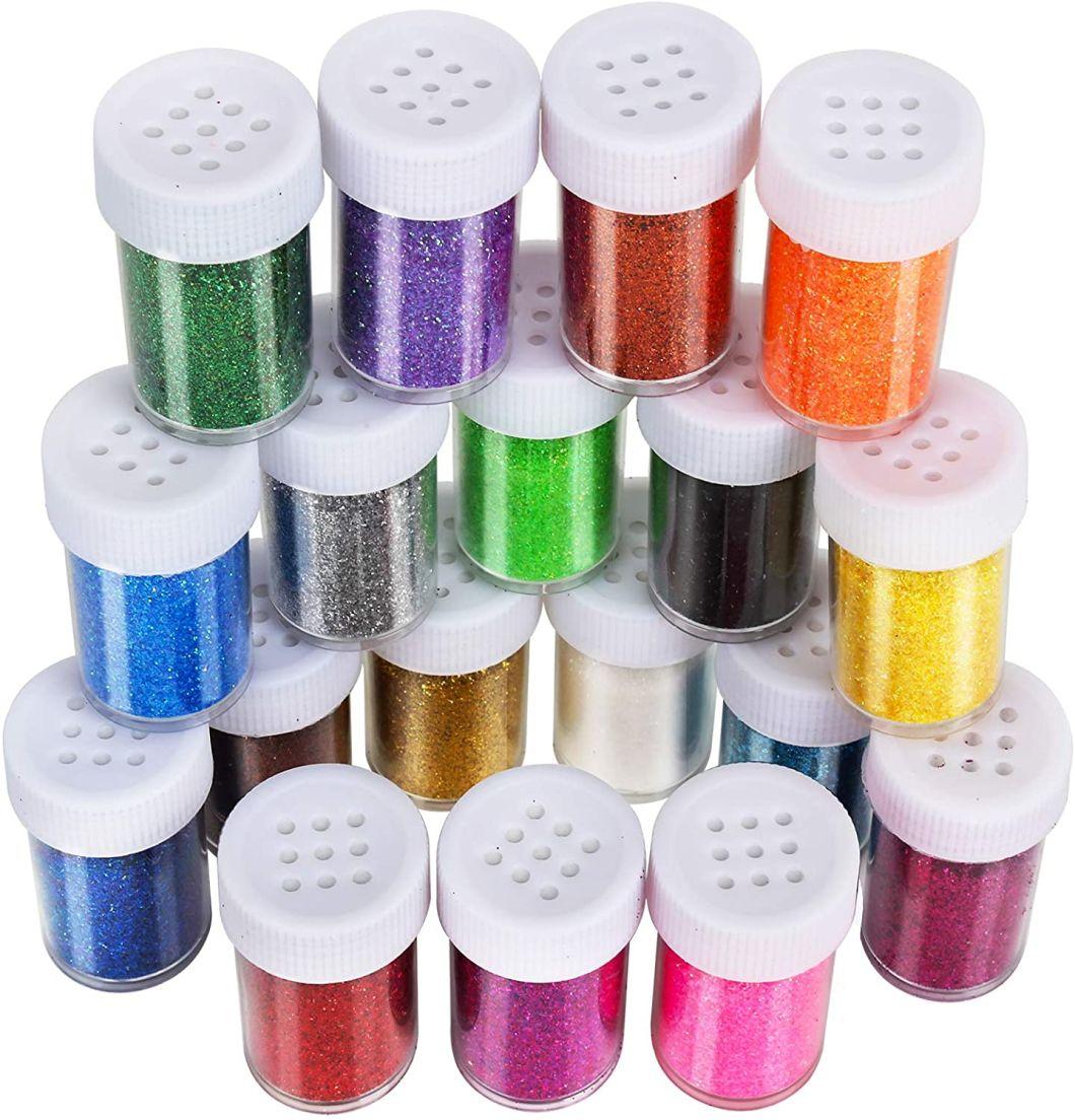 Factory Bottle Packed Color Glitter Powder