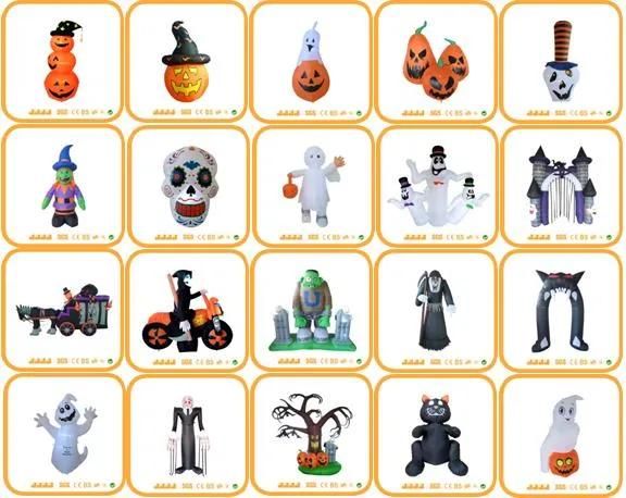 8FT Halloween Inflatable Themed Witch Outdoor with Build-in LED Decorations