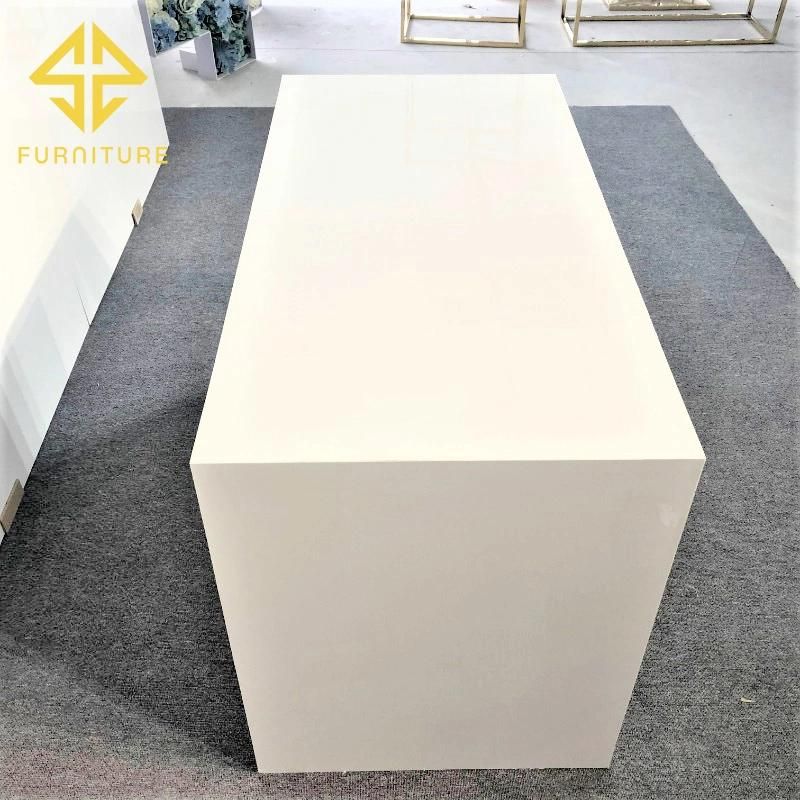 Popular PVC Wedding Cake Table Dining Room Table