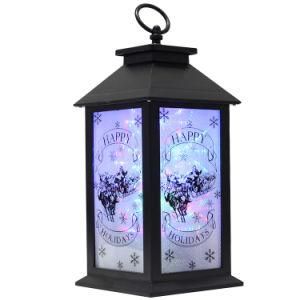 2019 Luces Navidad Scene Battery Operated Holiday Indoor and Outdoor Wall Lighting LED Lantern