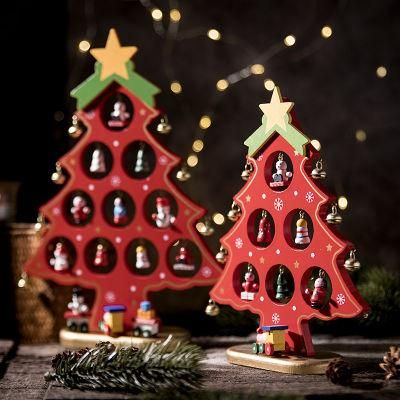 Christmas Decorations on Small Trees Western Happy New Year Christmas Tree Artificial