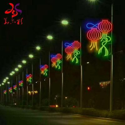 LED Pole Street Motif Lights for Holiday Decorations