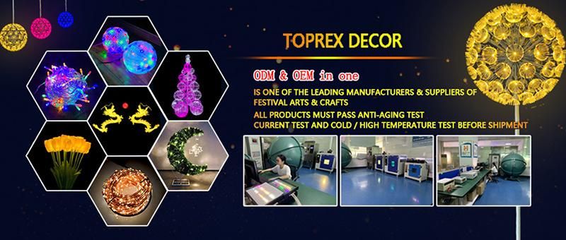 Toprex Decor Blinking Illuminated LED Bobo Balloon Events Supplies