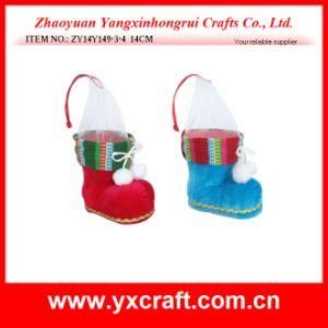 Christmas Decoration (ZY14Y149-3-4) Christmas Colorful Boot Custom Gift