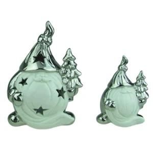 New Product Ceramic Bravo Christmas Decorations Made in China