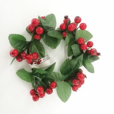 Wall Hanging Christmas Wreath for Xmas Party Door Garland Ornament