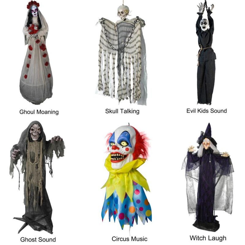 Horror Animatronic Toys Haunted House Headless Horseman Halloween