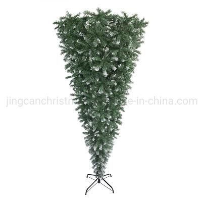 Top Sellers Spraying White PVC Upsidedown Christmas Tree