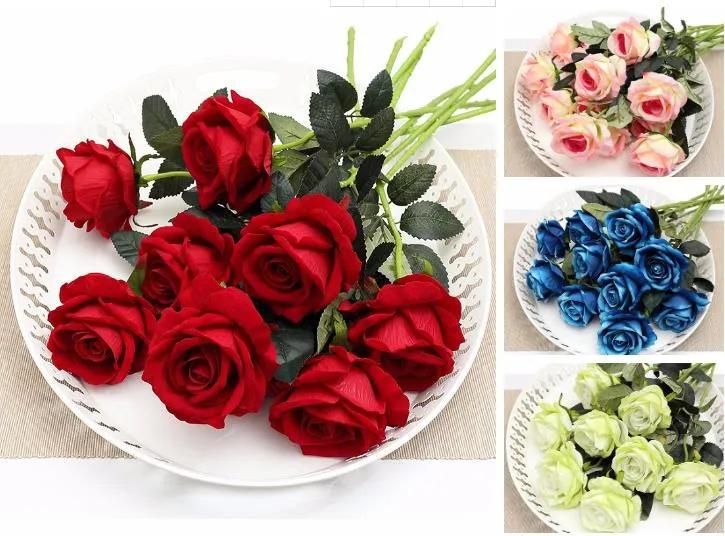 Cheap Artificial Flowers for Wedding Flower Wall Decoration