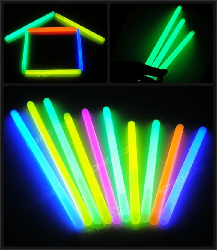 Promotion Gift Glow Plastic Stick for Vocal Concert, Christmas. Halloween
